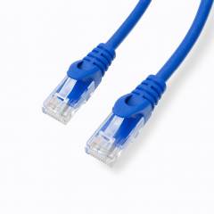 1.0M CAT6 SLIM LINE  COPPER PATCH LEAD/CORD BL